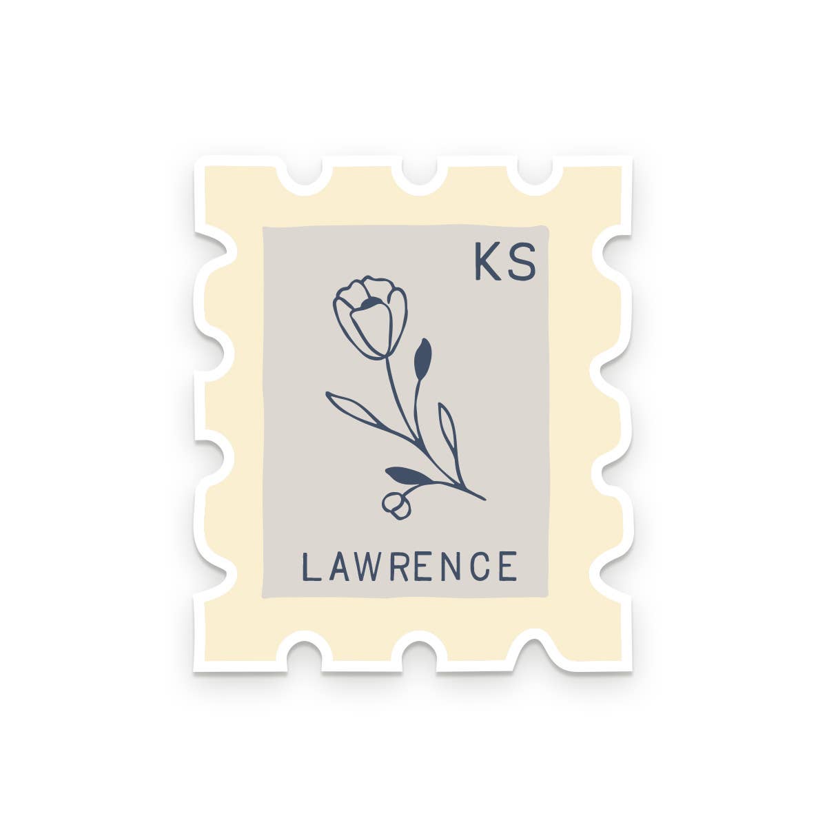 Philipsburg Stamp Sticker