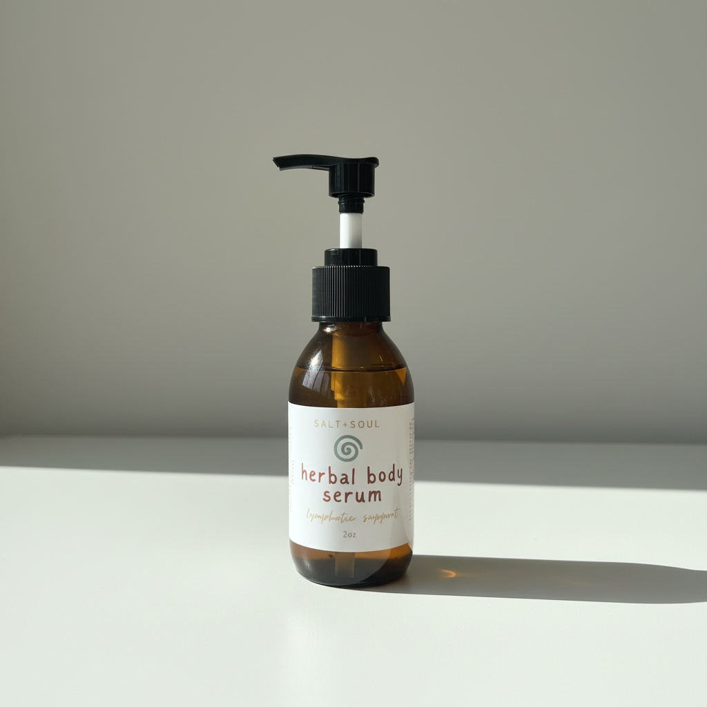Lymphatic support body oil | Organic body serum