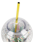 Let It Snow Globe Sipper Novelty Cup