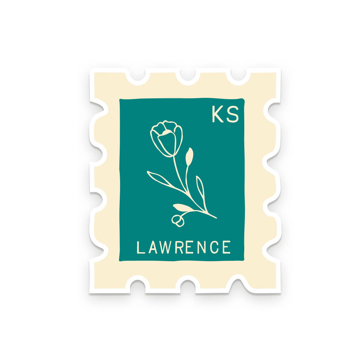 Philipsburg Stamp Sticker