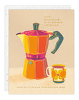 Espresso - Anniversary Card