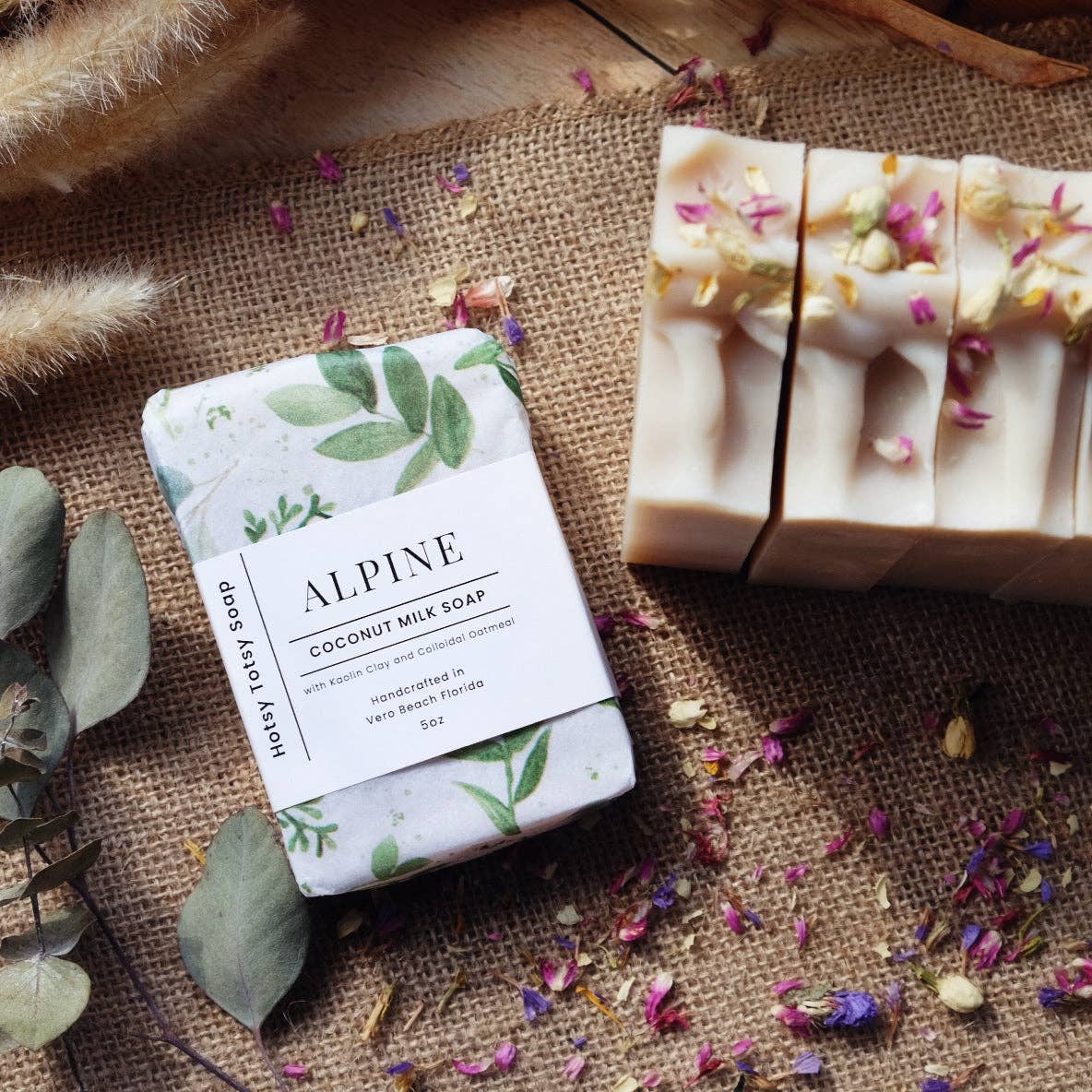 Alpine: Peppermint, Scotch Pine, Eucalyptus &amp; Cedarwood Coconut Milk Soap