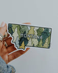 Montana State Trees Vinyl Sticker