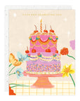 Cherry Cake - Birthday Card