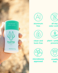 Plant & Probiotic Deodorant- Desert Bloom Scent