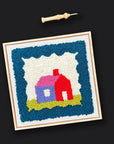 Little House by Alexia Marcelle Abegg-Punch Needle Frame Kit