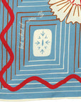 Silk Scarf - ‘But What if You Fly’ – Square Neck/Hair Scarf