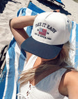 Take it Easy Vintage Trucker Hat