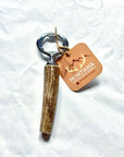 Elk Antler Bottle Opener – Rustic Barware – Made in Montana