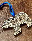 Montana Grizzly Ornament