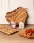Italian Olivewood Charcuterie and Cheese Board - Rope Handle