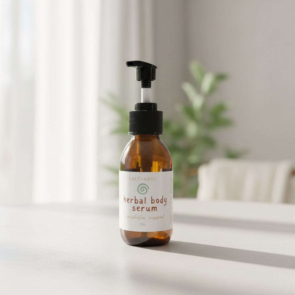 Lymphatic support body oil | Organic body serum
