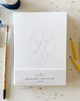 Celebrate paintable notecards