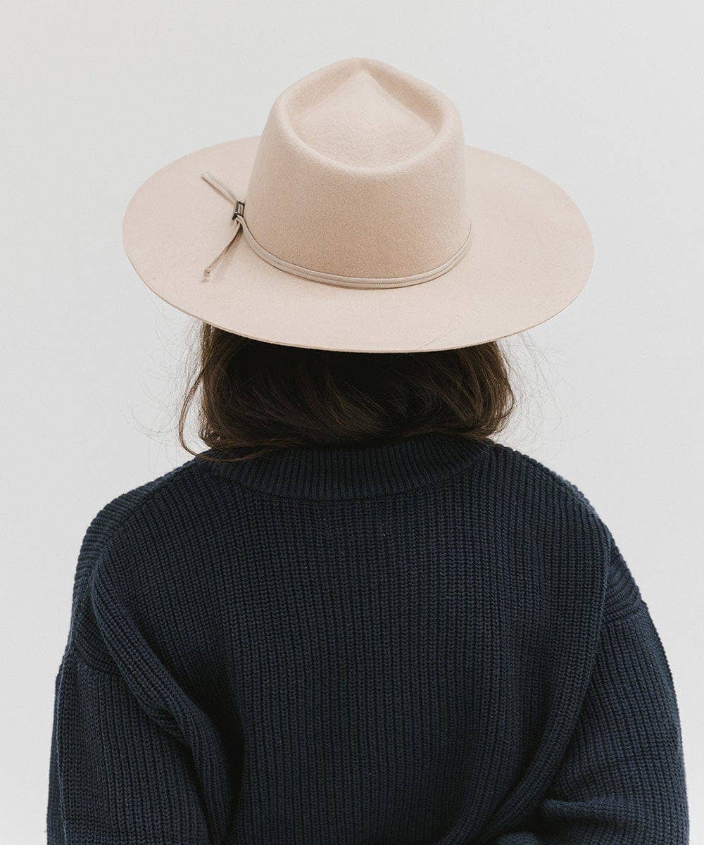 Emery Teardrop Fedora - Gigi Pip