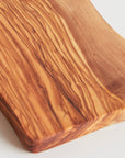 Italian Olivewood Charcuterie and Cheese Board - Rope Handle