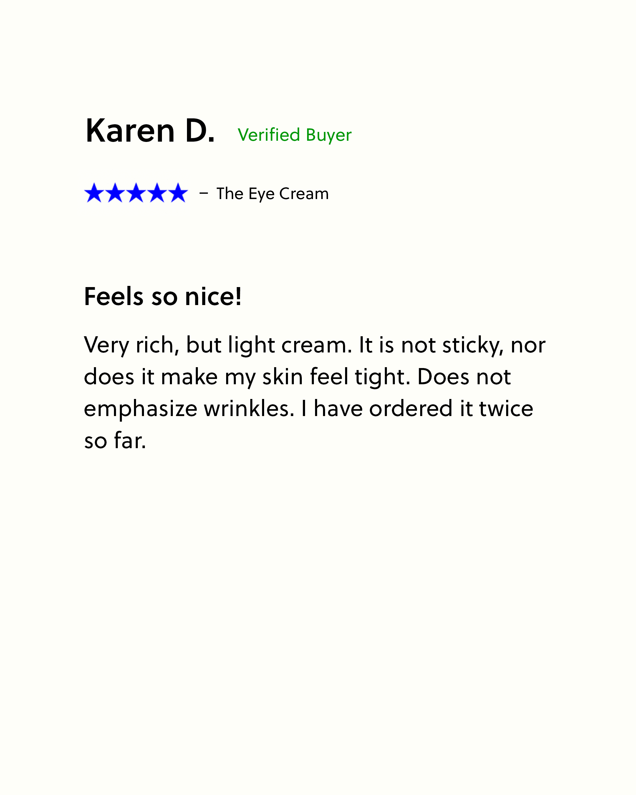 The Eye Cream