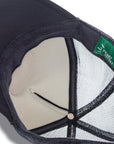 C'est La Vie Trucker Hat in Navy