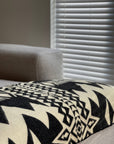 Awa Throw Blanket - Natural / Black | home decor | Spring De