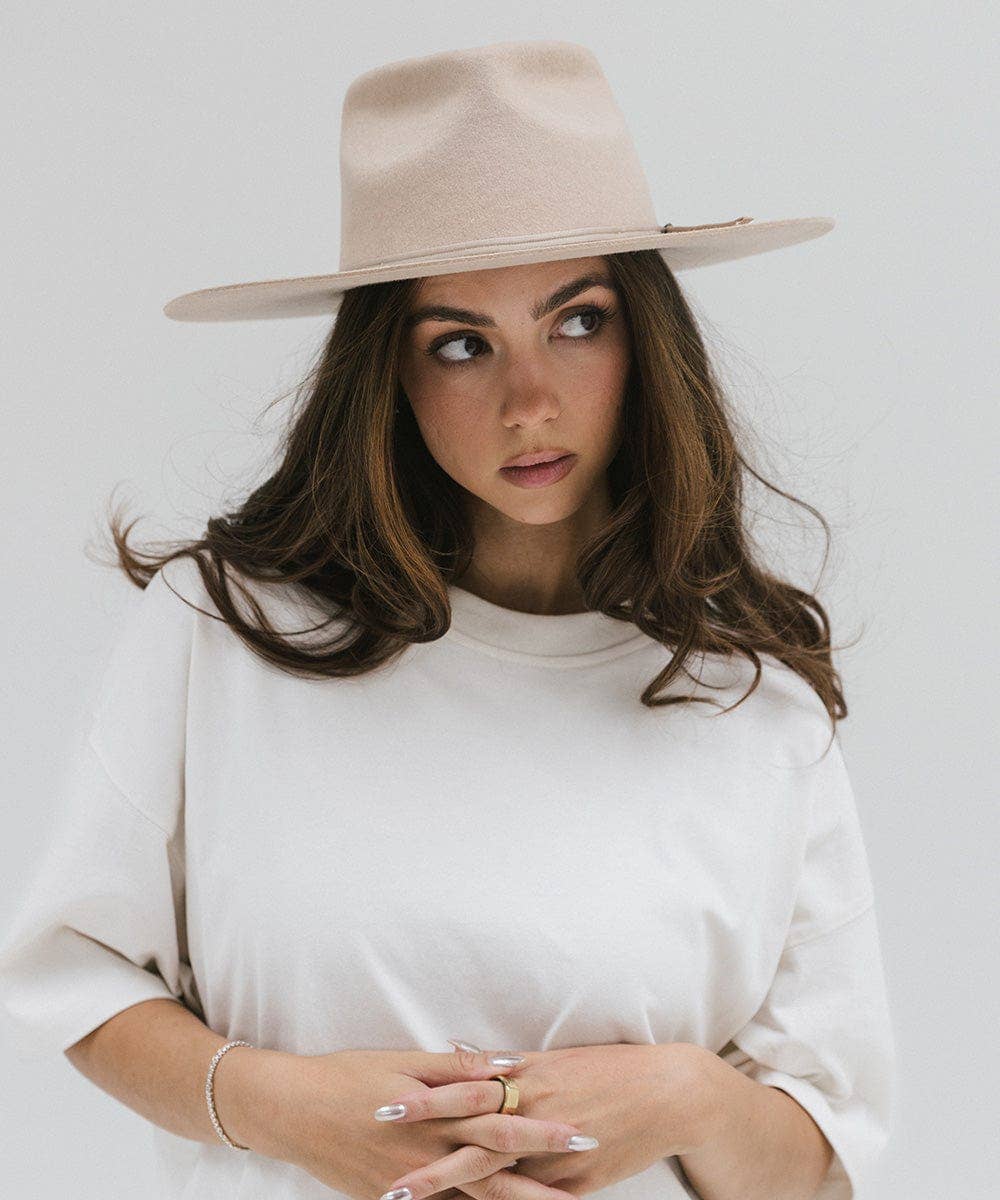 Emery Teardrop Fedora - Gigi Pip