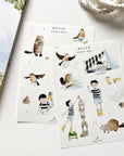 Build sticker sheets