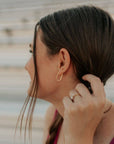 Avery Gold Hoops