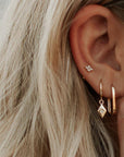 Avery Gold Hoops
