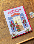 Missing You Holiday Card