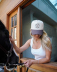 Meet me at the Rodeo - Brown Vintage Trucker Hat
