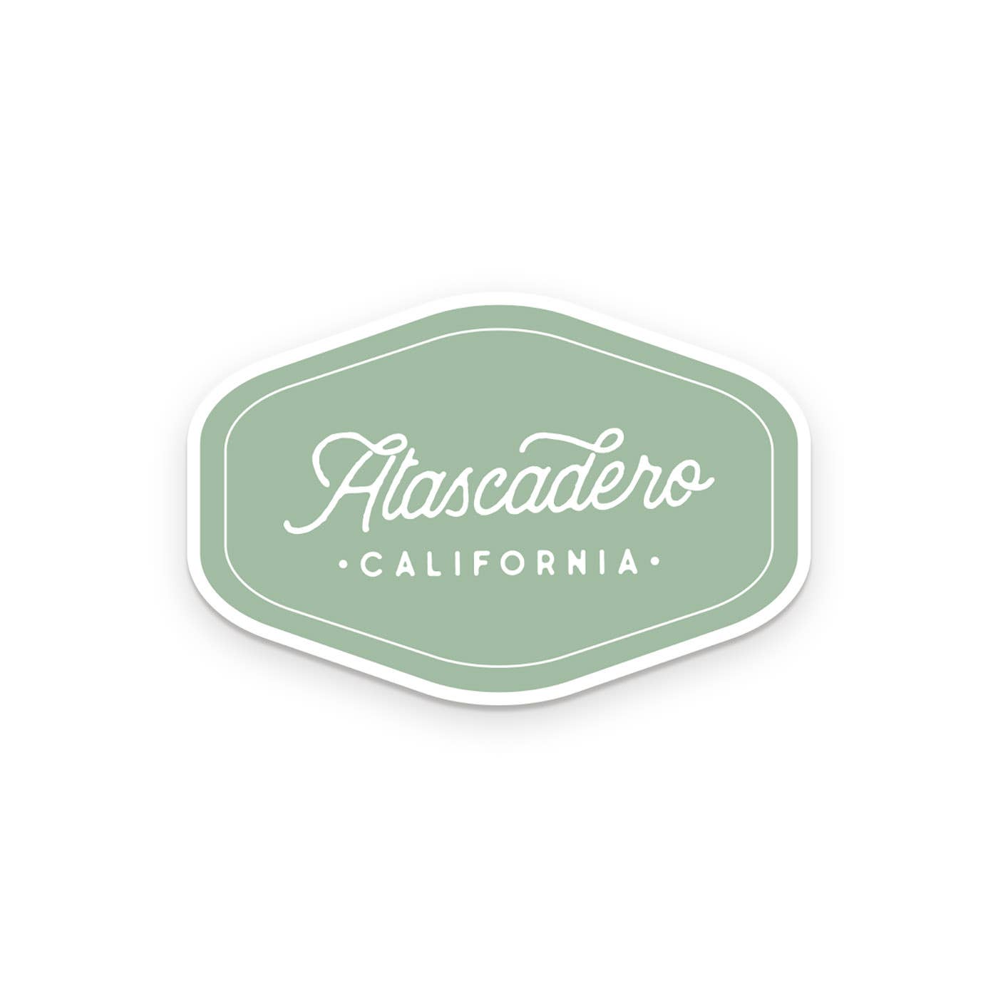 Philipsburg Stamp Sticker Script Sticker