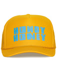 Howdy Honey Trucker Hat in Gold