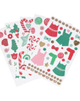 Gingerbread Sticker Advent Calendar